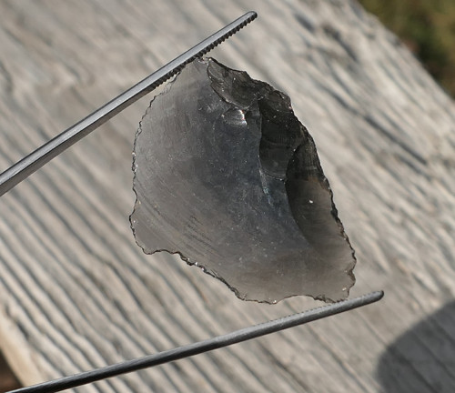 Surový obsidián černý V1775 — foto 3