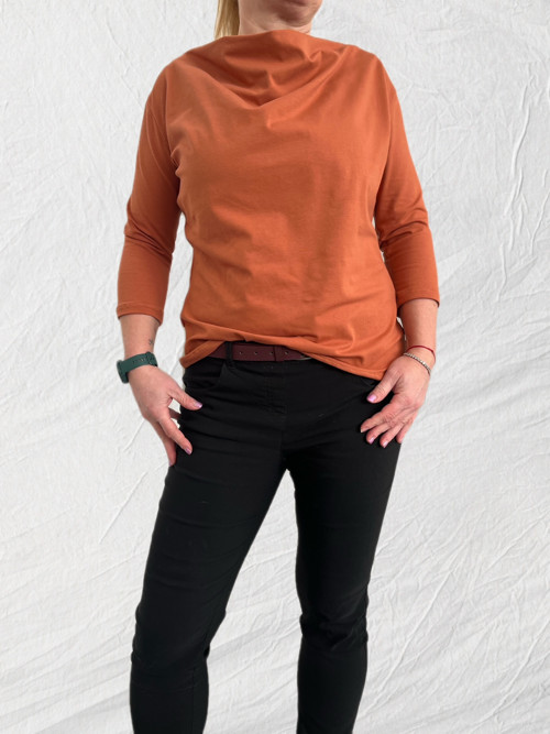 Halenka Skořicová elegance pro každý den — foto 5