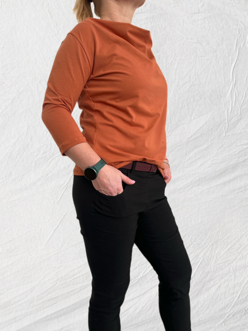Halenka Skořicová elegance pro každý den — foto 6