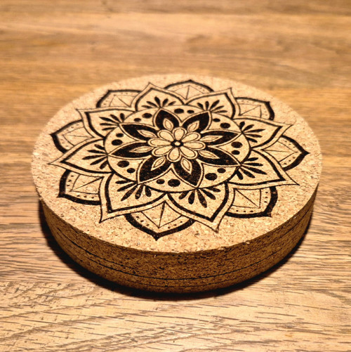Podšálky Mandala 6ks (sada 1) — foto 3