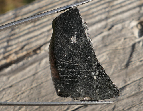 Surový obsidián černý V1819 — foto 3