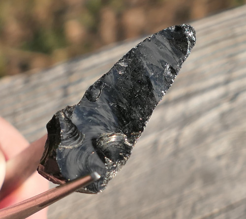 Surový obsidián černý V1819 — foto 2