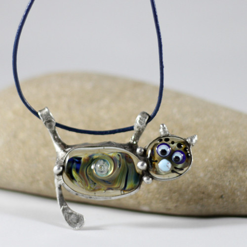 Náhrdelník Kočička — foto 3