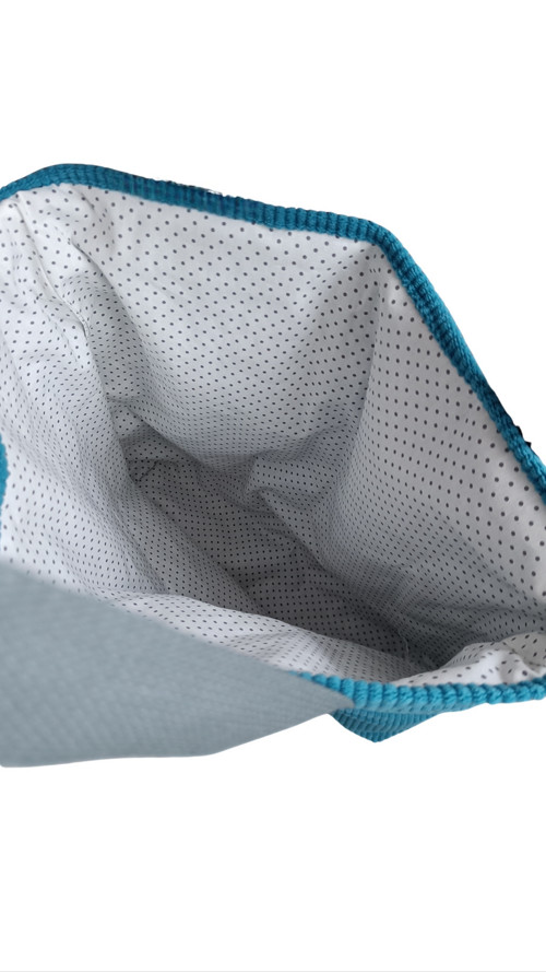 Taška manšestr SHOPPER BLUE — foto 5