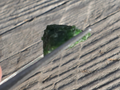 Surový chromdiopsid V1924 — foto 4