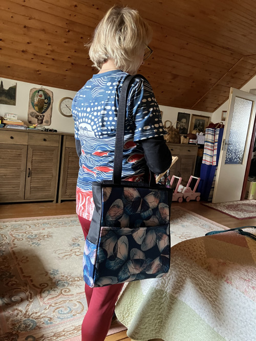 Kabela přes rameno dvě ucha — foto 5