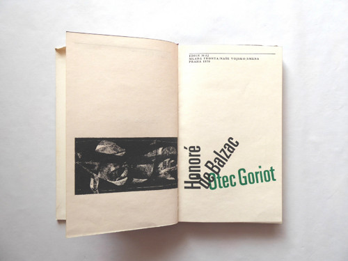 B167_ Otec Goriot, H. Balzac. 1970, retro — foto 2