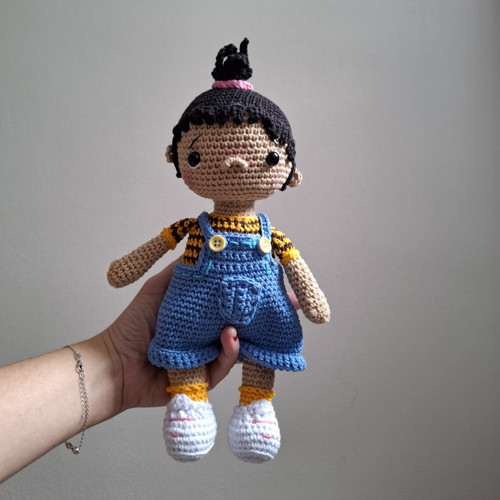 Háčkovaná panenka Agnes — foto 3