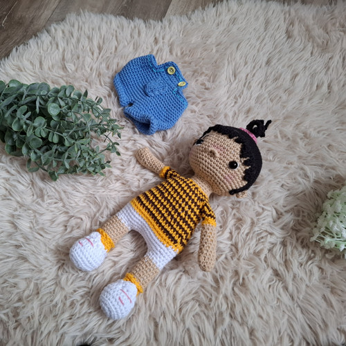 Háčkovaná panenka Agnes — foto 6