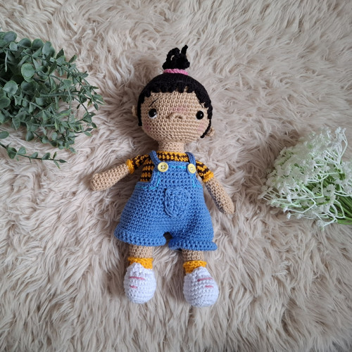 Háčkovaná panenka Agnes — foto 4