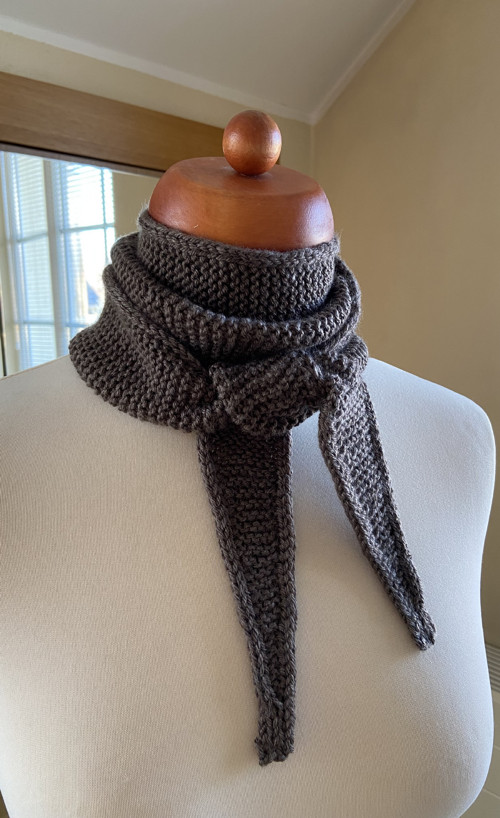 Pletená šálka- SOPHIE scarf — foto 2