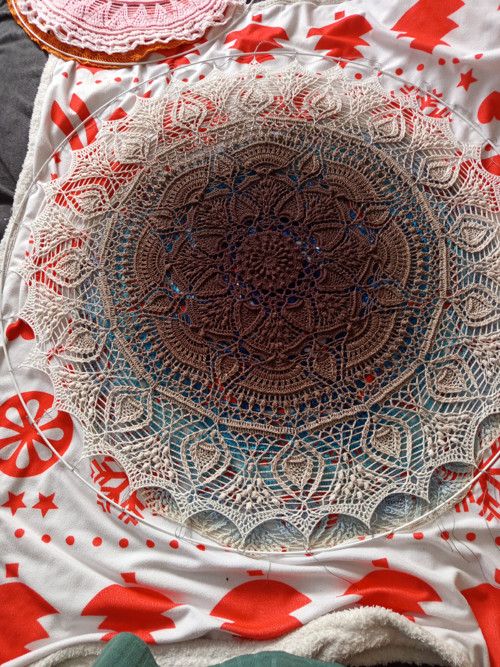 Háčkovaná mandala — foto 2