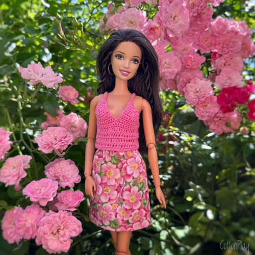 Top + sukně - Sada oblečení pro Barbie — foto 2