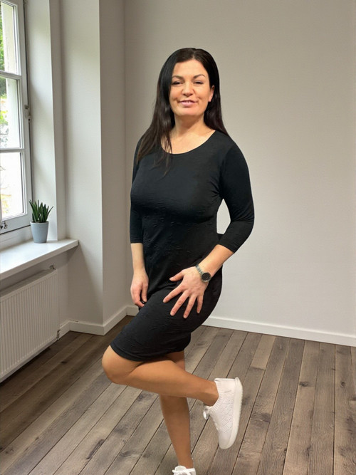 Dámské šaty Black - S/M,M/L — foto 4