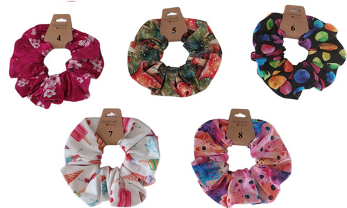Scrunchie gumičky — foto 4