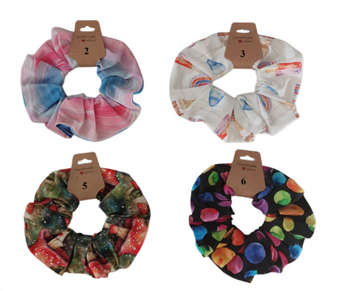 Scrunchie gumičky — foto 3