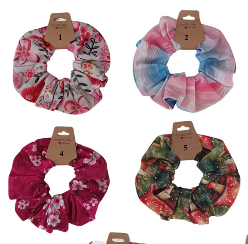 Scrunchie gumičky — foto 2
