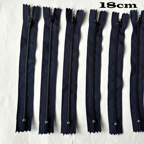 Zip - 18cm - tmavě modrý — foto 2