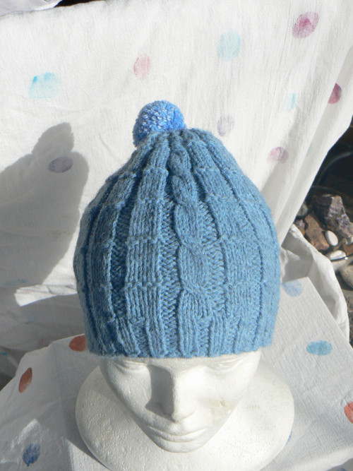 Unisex pletená čepice - kulich — foto 2