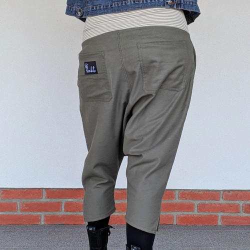 Kalhoty BUMGI khaki — foto 6