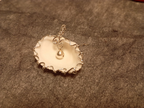 Mušle v drátu/wire wrapping — foto 4