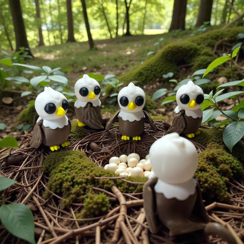 Sběratelská figurka - zvířátko OREL — foto 3