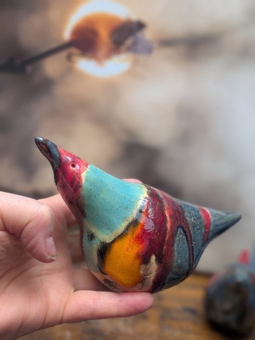 Keramické ptactvo Colours — foto 3