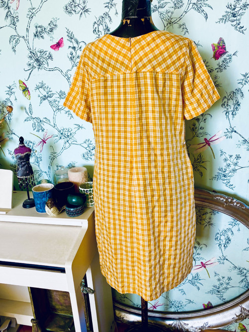 Šaty retro Vichy kostka — foto 6