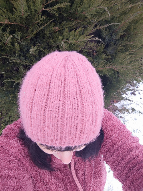Akce - zimní teploučká čepice — foto 3