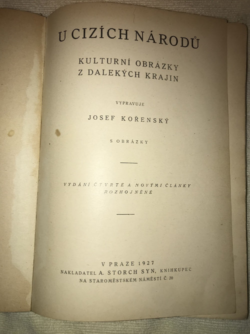 U cizích národů- Josef Kořenský — foto 2