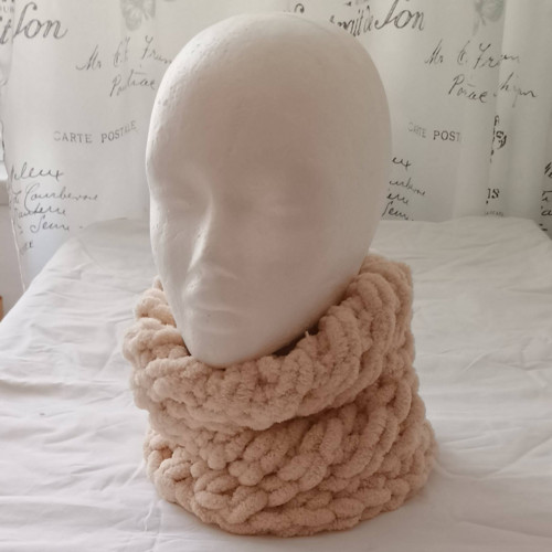 Puffy nákrčník světlehnědý — foto 3