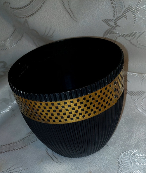 Retro plastový obal na květináč — foto 6