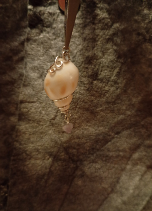 Mušle v drátu/wire wrapping — foto 2