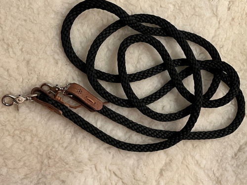 Provazové otěže Black — foto 4