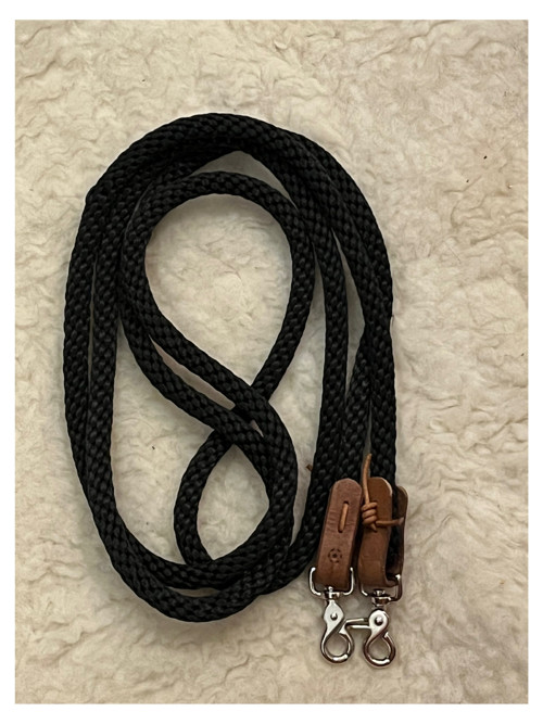 Provazové otěže Black — foto 3