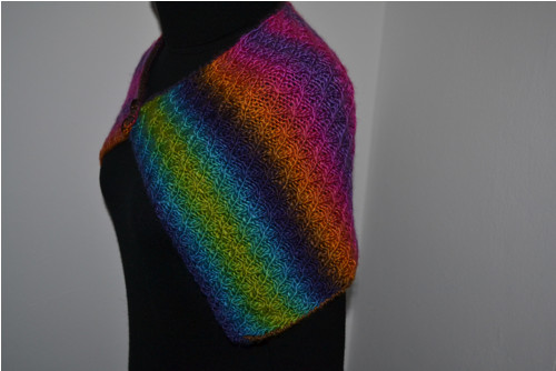 Minipelerína,minipončo - vel.S/M — foto 4