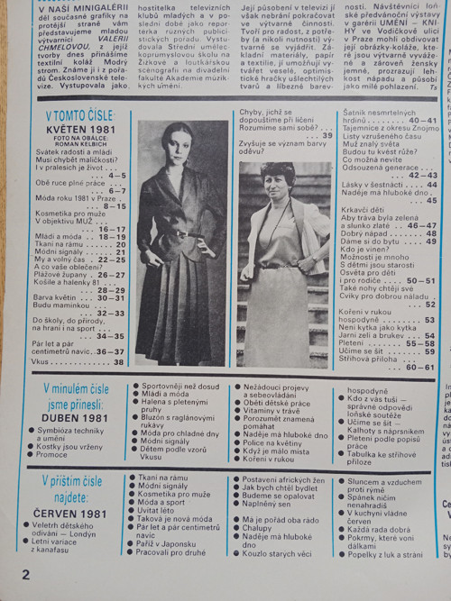 Žena a móda 5/1981 — foto 2
