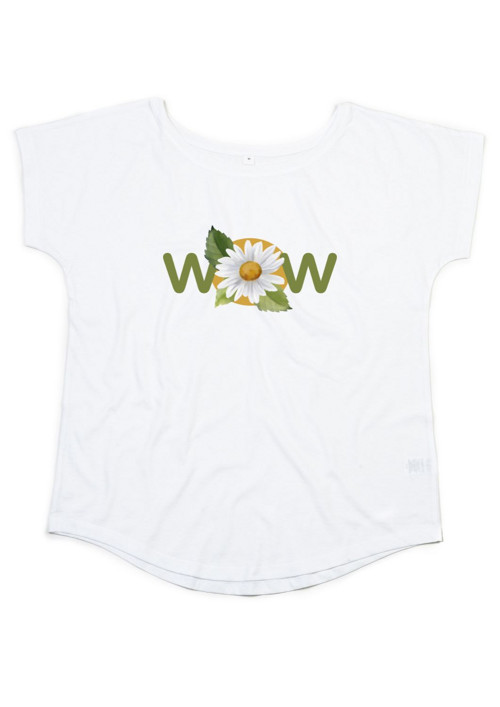 Bio dámské tričko "Wow & Daisies" — foto 2