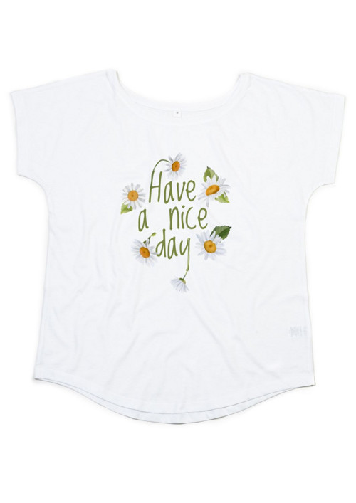 Bio dámské tričko "Have a nice day" — foto 2
