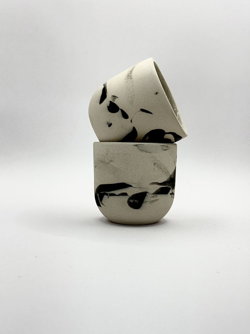Hrnek NUT - espresso black/white — foto 4