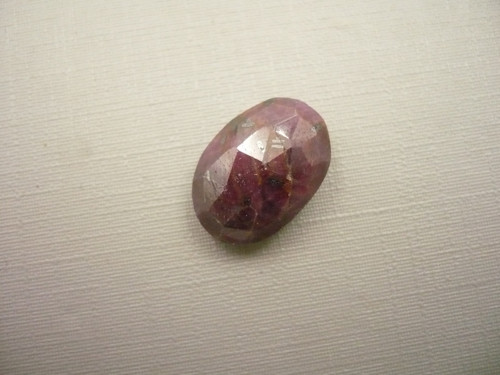 Broušené vajíčko - rubín 17 mm č.13f — foto 2