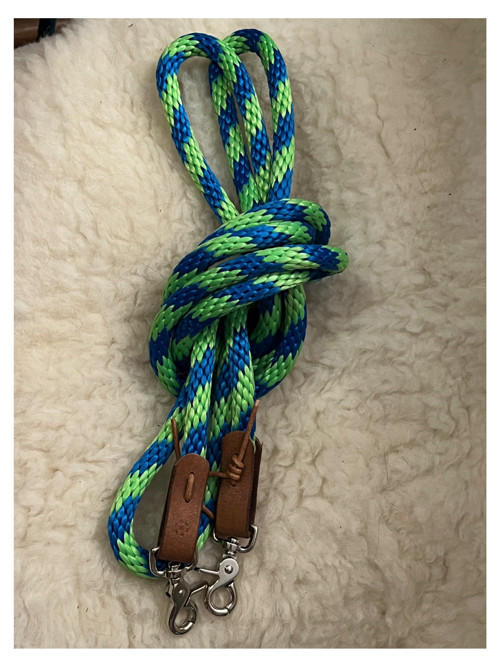 Provazové otěže Blue-Green — foto 2