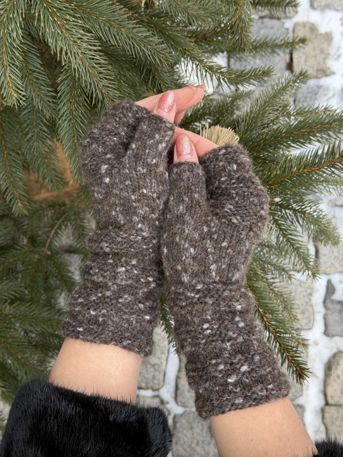 Rukavice bezprstové Merino Wool — foto 2