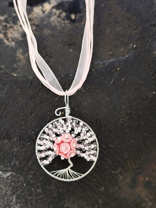 Růžové snění - šperk — foto 2