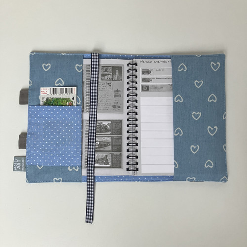 Obal na turistický deník-wander book jeans — foto 3