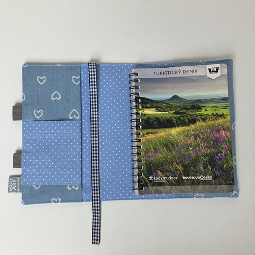 Obal na turistický deník-wander book jeans — foto 4
