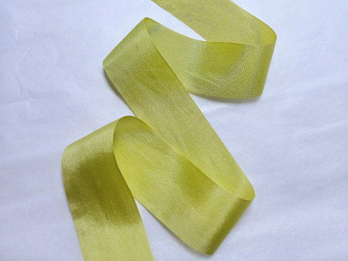Hedvábná stuha - Limeta — foto 2
