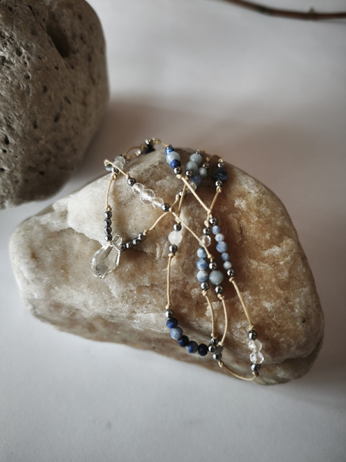 Lehký náhrdelník BLUE — foto 3