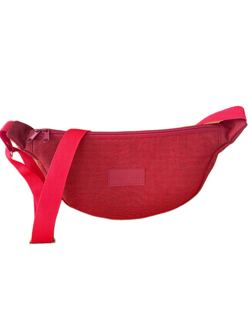 FLOW crossbody červená melírovaná — foto 4