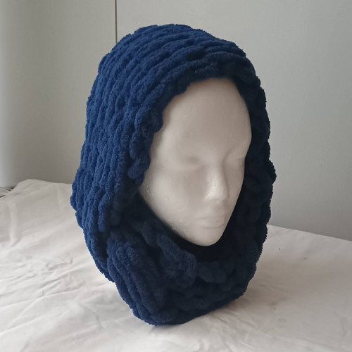 Nákrčník Puffy modrý — foto 3